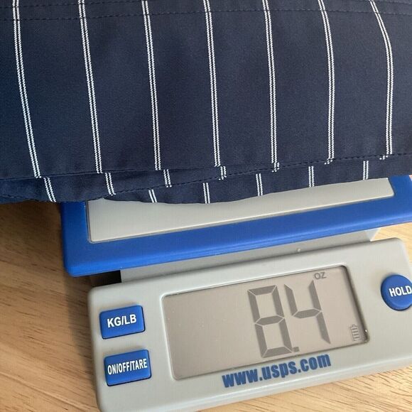 Athleta Women's Pinstripe Pockets Drawstring Waist Midtown Skirt Skort Size 12 - Picture 12 of 12